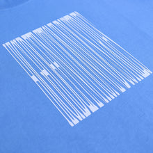 Load image into Gallery viewer, Blue Barcode Puff Print T-Shirt
