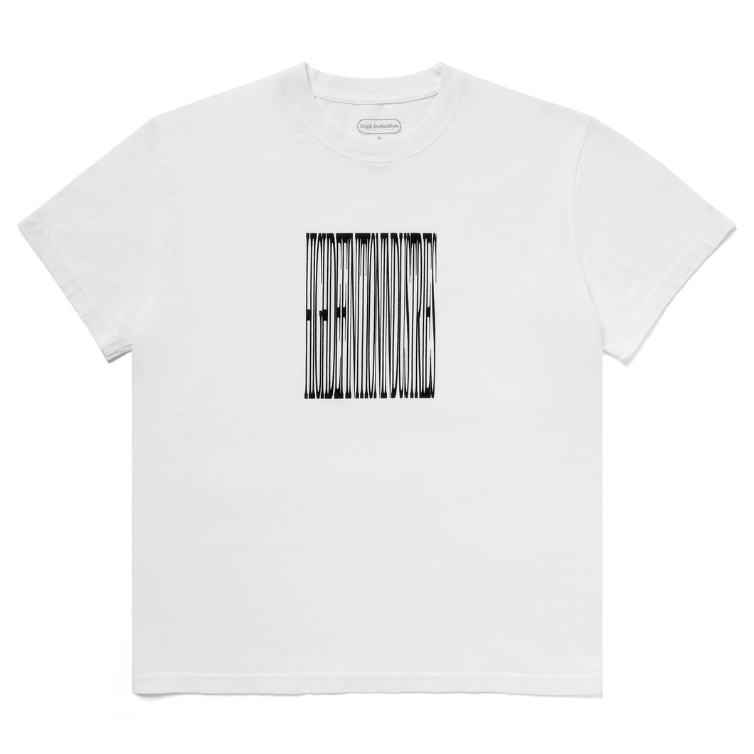 Barcode Puff Print T-Shirt