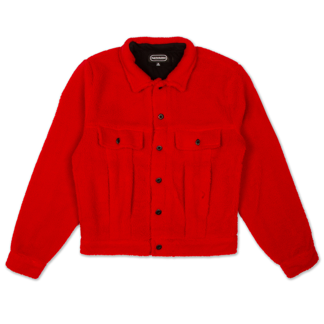 Sherpa Trucker Jacket (Red Edition)