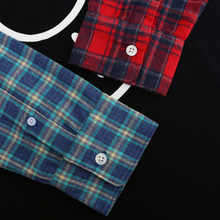 Load image into Gallery viewer, Dual Flannel Custom Cut Long-Sleeve Spiral Shirt
