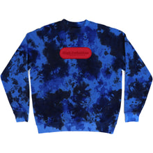 Load image into Gallery viewer, Sapphire &amp; Ruby Cloud Dye OG Season 1 Logo Applique Crewneck Sweatshirt
