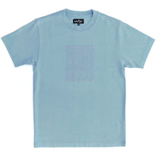 Load image into Gallery viewer, Blue to Pink Barcode Puff Print Heat Sensitive T-Shirt
