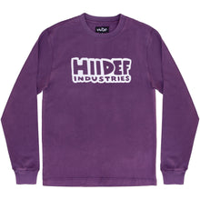 Load image into Gallery viewer, Amethyst Thick Logo 3m Reflective Long Sleeve T-Shirt
