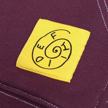 Load image into Gallery viewer, Eggplant Electric Logo Applique Dual-Zip Hooded Sweatshirt
