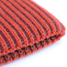 Load image into Gallery viewer, Two-Toned Rubber Patch Beanie
