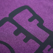 Load image into Gallery viewer, Amethyst Thick Logo 3m Reflective Long Sleeve T-Shirt

