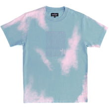 Load image into Gallery viewer, Blue to Pink Barcode Puff Print Heat Sensitive T-Shirt
