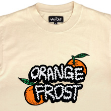 Load image into Gallery viewer, Tan Orange Frost Logo T-Shirt
