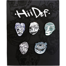 Load image into Gallery viewer, Faces of Def Enamel Pin Set
