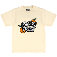 Load image into Gallery viewer, Tan Orange Frost Logo T-Shirt

