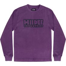 Load image into Gallery viewer, Amethyst Thick Logo 3m Reflective Long Sleeve T-Shirt
