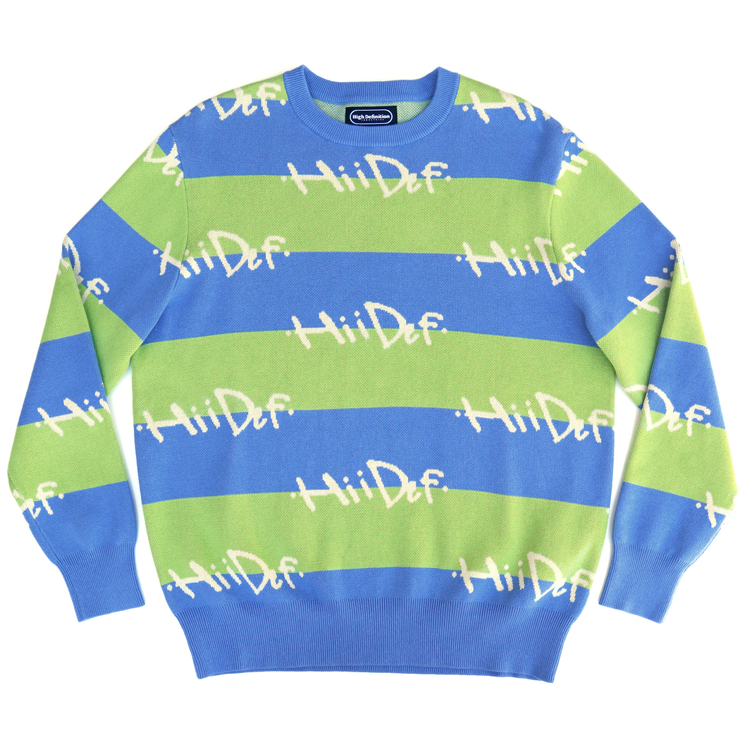 Handstyle Striped Sweater