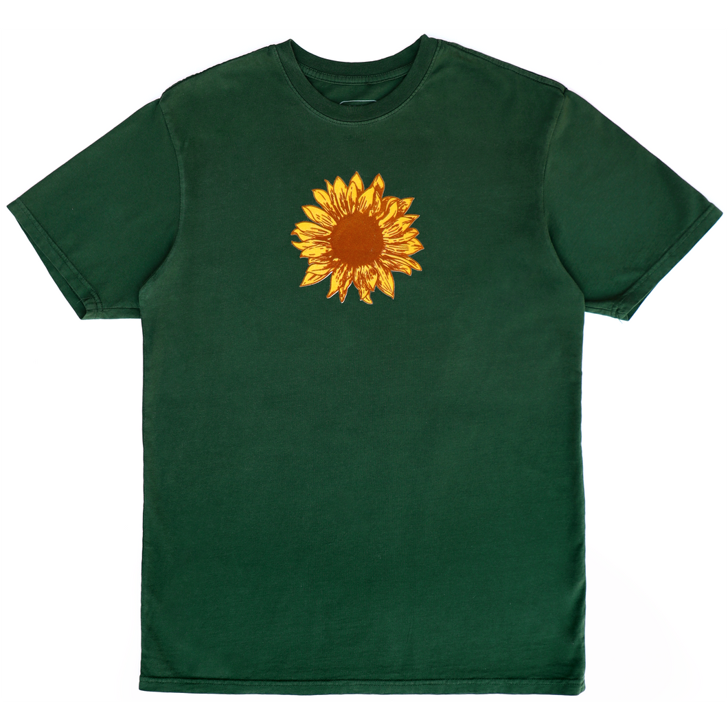 Sunflower Flocked T-Shirt