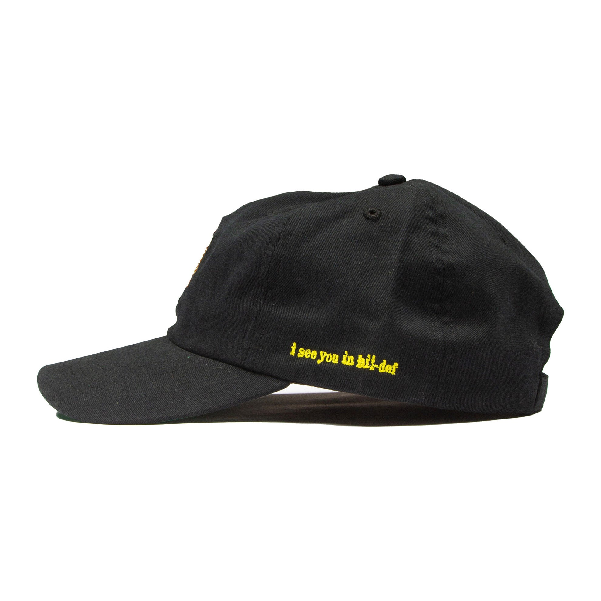 Sunflower 6-Panel Baseball Cap (Black Edition) – hii-def